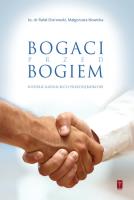 Bogaci przed Bogiem. Autor: ks. dr Rafał Ostrowski, Małgorzata Nowicka. SmakLiter.pl Okładka książki Bogaci przed Bogiem