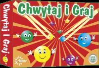 Chwytaj i graj. Autor: ABINO. SmakLiter.pl Okładka książki Chwytaj i graj