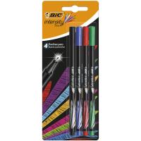 Opakowanie Cienkopisy BIC Intensity Fine 4 kolory