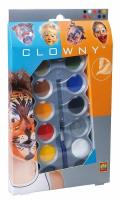 Clowny - Farby wodne do malowania twarzy 10 kolor.. Wydawca: SES NL. SmakLiter.pl Opakowanie Clowny - Farby wodne do malowania twarzy 10 kolor.