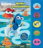 Disney Pixar Gdzie jest Dory. Wielkie poszukiwania. Autor:   Praca zbiorowa. SmakLiter.pl Okładka książki Disney Pixar Gdzie jest Dory. Wielkie poszukiwania