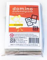 Domino matematyczne dla opornych - mnożenie. Autor: Marzena Kubera. SmakLiter.pl Okładka książki Domino matematyczne dla opornych - mnożenie