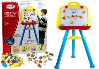 Duża Tablica Magnetyczna Stojąca Pisak Magnes. Wydawca: Lean Toys. SmakLiter.pl Opakowanie Duża Tablica Magnetyczna Stojąca Pisak Magnes