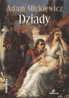 Dziady. Autor: Adam Mickiewicz. SmakLiter.pl Okładka książki Dziady