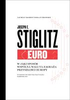 Euro. Autor: Stiglitz Joseph E.. SmakLiter.pl Okładka książki Euro