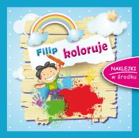 Okładka książki Filip koloruje