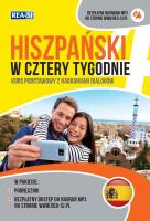 Hiszpański w cztery tygodnie. Autor: Grudzińska Grażyna Żywot - Cha, Magdalena Żywot-Chabrzyk. SmakLiter.pl Okładka książki Hiszpański w cztery tygodnie