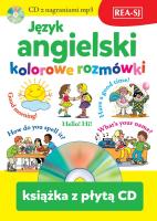 Język angielski - kolorowe rozmówki. Autor: Pavlina Samalikova. SmakLiter.pl Okładka książki Język angielski - kolorowe rozmówki