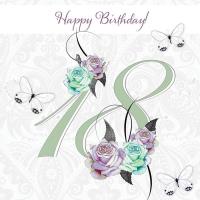 Opakowanie Karnet Swarovski kwadrat CL1618