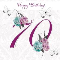 Opakowanie Karnet Swarovski kwadrat CL1670