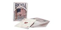 Karty American Flag BICYCLE. Wydawca: United States Playing Card Company. SmakLiter.pl Opakowanie Karty American Flag BICYCLE