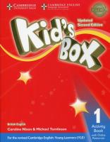 Kid's Box 1 Activity Book with Online Resources. Autor: Nixon Caroline, Tomlinson Michael. SmakLiter.pl Okładka książki Kid's Box 1 Activity Book with Online Resources
