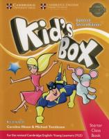 Kids Box Starter Class Book + CD. Autor: Nixon Caroline, Tomlinson Michael. SmakLiter.pl Okładka książki Kids Box Starter Class Book + CD