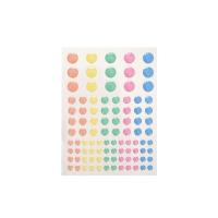 Opakowanie Kropki samoprzylepne pastelowe