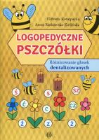 Logopedyczne pszczółki. Autor: Elżbieta Konopacka, Anna Rutkowska-Zielińska. SmakLiter.pl Okładka książki Logopedyczne pszczółki