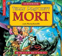 Mort - Audiobook. Autor: Terry Pratchett. SmakLiter.pl Okładka książki Mort - Audiobook