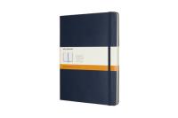 Opakowanie Notes Moleskiny XL linie  w twardej oprawie szafirowy192 strony