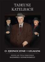 Okładka książki O zjednoczenie i legalizm