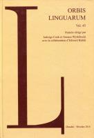 Orbis Linguarum vol 45. Wydawca: Atut. SmakLiter.pl Opakowanie Orbis Linguarum vol 45