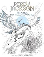 Okładka książki Percy Jackson Książka do kolorowania
