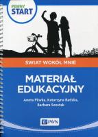 Pewny start Świat wokół mnie Podręcznik Materiał edukacyjny. Autor: Aneta Pliwka, Katarzyna Radzka, Barbara Szostak. SmakLiter.pl Okładka książki Pewny start Świat wokół mnie Podręcznik Materiał edukacyjny
