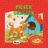 Piesek urwisek historyjki podwórkowe. Autor: Joanna Wiśniewska (red.). SmakLiter.pl Okładka książki Piesek urwisek historyjki podwórkowe