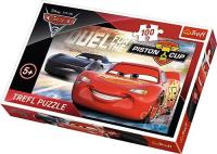 Puzzle 100 Auta 3 - Piston Cup TREFL. Wydawca: Hasbro. SmakLiter.pl Opakowanie Puzzle 100 Auta 3 - Piston Cup TREFL