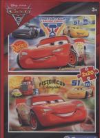 Puzzle Auta 3 2x20. Wydawca: Clementoni. SmakLiter.pl Opakowanie Puzzle Auta 3 2x20
