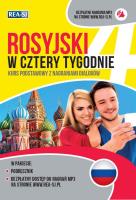 Rosyjski w cztery tygodnie. Autor: Łukasik Inna. SmakLiter.pl Okładka książki Rosyjski w cztery tygodnie