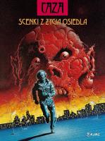 Scenki z życia osiedla. Autor: Caza. SmakLiter.pl Okładka książki Scenki z życia osiedla