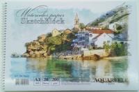 Okładka książki Szkicownik A3 koło 20 arkuszy 200g/m2