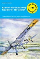 TBiU 198 Samolot wielozadaniowy Fiesel Fi 156 Storch. Autor: Benedykt Kempski. SmakLiter.pl Okładka książki TBiU 198 Samolot wielozadaniowy Fiesel Fi 156 Storch