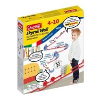 Tor kulkowy Skyrail Wall 15 elementów. Wydawca: Quercetti. SmakLiter.pl Opakowanie Tor kulkowy Skyrail Wall 15 elementów