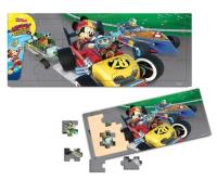 Układanka Mickey and the Roadster Racers 21. Wydawca: Playme. SmakLiter.pl Opakowanie Układanka Mickey and the Roadster Racers 21