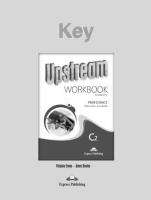 Okładka książki Upstream C2 Proficiency WorkBook Key New