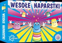 Wesołe naparstki. Autor: ABINO. SmakLiter.pl Okładka książki Wesołe naparstki