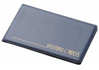 Opakowanie Wizytownik na 24 wizytówki lub karty magnetyczne pvc granat