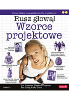 Wzorce projektowe Rusz głową!. Autor: Eric Freeman, Kathy Sierra. SmakLiter.pl Okładka książki Wzorce projektowe Rusz głową!