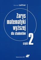 Zarys matematyki wyższej dla studentów Część 2. Autor: Leitner Roman. SmakLiter.pl Okładka książki Zarys matematyki wyższej dla studentów Część 2