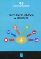 Zarządzanie jakością w bibliotece. Wydawca: SBP. SmakLiter.pl Opakowanie Zarządzanie jakością w bibliotece