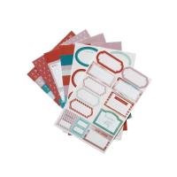 Opakowanie Zestaw naklejek - etykiety i litery