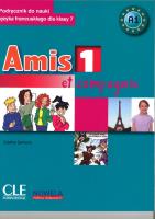 Amis et compagnie 1 Podręcznik + CD. Autor: Colette Samson. SmakLiter.pl Okładka książki Amis et compagnie 1 Podręcznik + CD