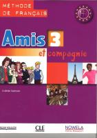 Amis et compagnie 3 Podręcznik. Autor: Colette Samson. SmakLiter.pl Okładka książki Amis et compagnie 3 Podręcznik