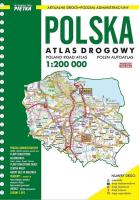Atlas Samochodowy Polski 1:200. Wydawca: Piętka. SmakLiter.pl Opakowanie Atlas Samochodowy Polski 1:200
