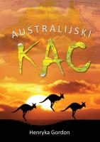 Australijski kac. Autor: Gordon Henryka. SmakLiter.pl Okładka książki Australijski kac