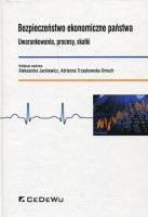 Okładka książki Bezpieczeństwo ekonomiczne państwa