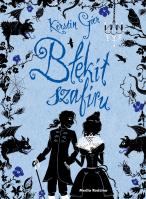 Błękit szafiru. Autor: Gier Kerstin. SmakLiter.pl Okładka książki Błękit szafiru