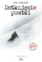 Dotknięcie pustki. Autor: Simpson Joe. SmakLiter.pl Okładka książki Dotknięcie pustki