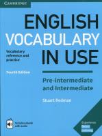 English Vocabulary in Use Pre-intermediate and Intermediate. Autor: Redman Stuart. SmakLiter.pl Okładka książki English Vocabulary in Use Pre-intermediate and Intermediate