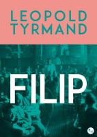 Filip. Autor: Leopold Tyrmand. SmakLiter.pl Okładka książki Filip